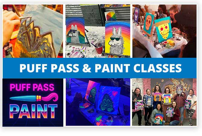 Denver 420 Puff Pass Paint Classes