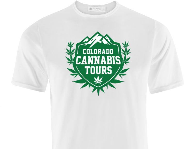 Colorado Cannabis Tours Logo T-shirts