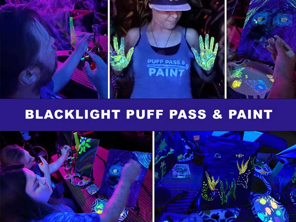 Blacklight Denver Paint Class 
