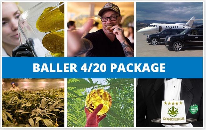4/20 Ultimate Cannabis Week Baller Package