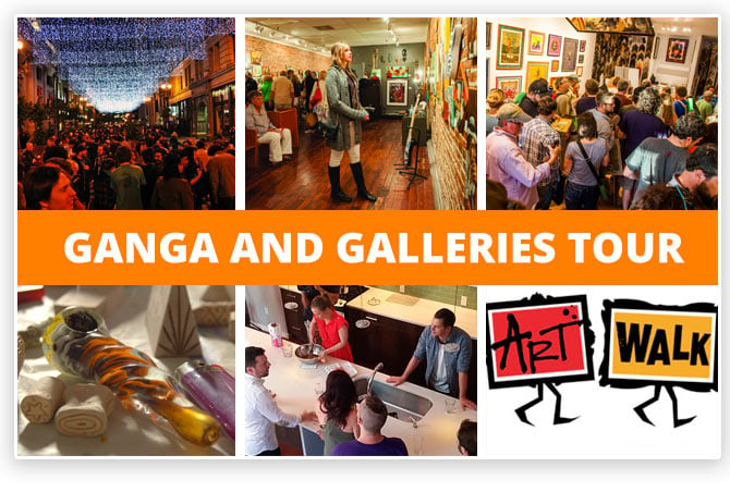 Ganga and Galleries Walking Tour Denver