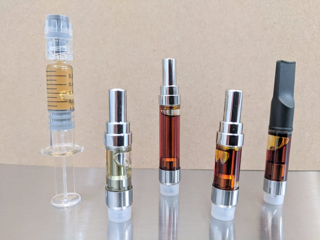 different types of cannabis oils