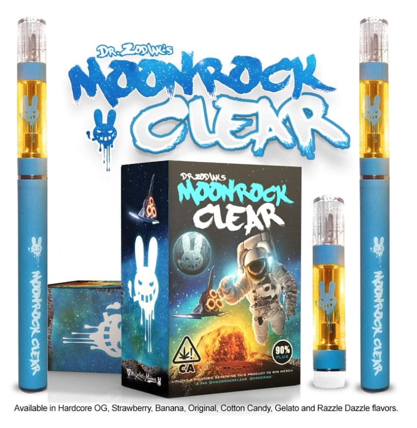 dr. zodiaks moonrock cartridge clear