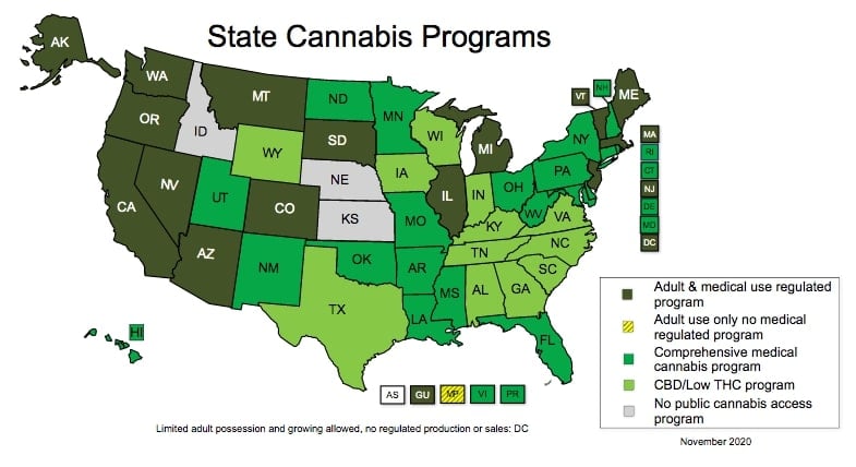 state cannabis programs