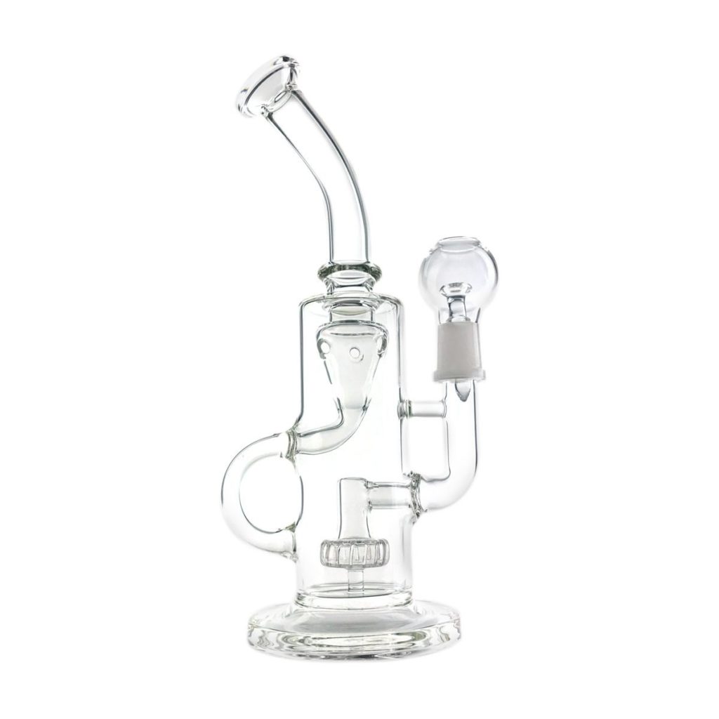 Buy Online Black & White Glass Mini Dab Rig at Haze Emporium USA