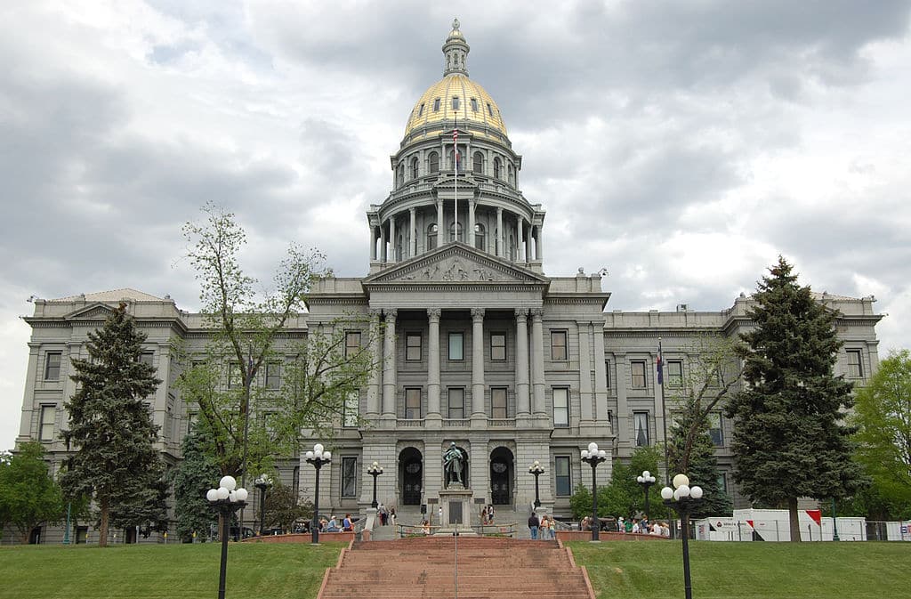 colorado's state capitol in Denver